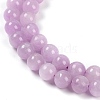 Natural Kunzite Beads Strands G-K285-01-8mm-4