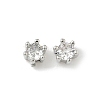 Brass Micro Pave Cubic Zirconia Beads KK-D386-09P-03-1