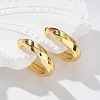 Rack Plating Brass Chunky Cuff Earrings for Women EJEW-G288-14G-2