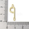 Rack Plating Brass Connector Charms KK-P245-07G-P-3