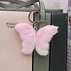 Imitation Rabbit Fur Keychain PW-WGED029-01-1