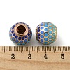 Brass Enamel European Beads FIND-E044-08G-02-3