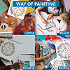 MAYJOYDIY US 1Pc PET Hollow Out Drawing Painting Stencils DIY-MA0005-20A-03-6