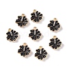 Alloy Enamel Charms FIND-E031-03D-2