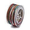 30M Segment Dyed Cotton & Metallic String Threads OCOR-F018-01J-2