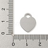 Non-Tarnish 304 Stainless Steel Pendants FIND-M017-01P-Y-3