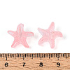 Frosted Glass Beads FGLA-T005-01I-3