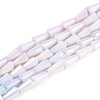 Anti-Tarnish Electroplate Glass Beads Strands GLAA-T025-27E-1