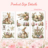3 Sheets 3 Styles PVC Waterproof Decorative Stickers DIY-WH0404-593-7