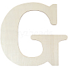 Letter Unfinished MDF Sheets WOOD-WH20012-008G-1