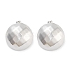 304 Stainless Steel Stud Earrings for Women EJEW-K283-02P-2