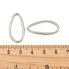 Non-Tarnish 304 Stainless Steel Linking Rings STAS-A095-05A-P-3