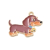 Alloy Enamel Pendants AL-CBAD3B4-05G-1