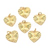 Brass Micro Pave Clear Cubic Zirconia Pendants ZIRC-P086-11G-1