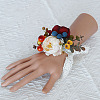 Cloth Flower of Life Wrist Corsage HULI-PW0002-004-1