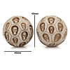 Skull Resin Massage Ball PW-WG49456-01-5