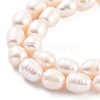 Natural Cultured Freshwater Pearl Beads Strands PEAR-P062-15B-4