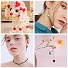 SUNNYCLUE 100Pcs 10 Colors Imitation Pearl Acrylic Berry Beads for DIY Stretch Bracelets Making Kits DIY-SC0015-38-5