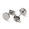 Non-Tarnish 304 Stainless Steel Stud Earrings for Women EJEW-F325-01A-P-2