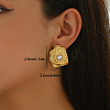 Minimalist Stainless Steel Stud Earrings AU5981-6-2