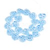 Handmade Millefiori Glass Beads Strands LAMP-T021-29D-2