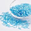 Glass Bugle Beads SEED-E001-9mm-163-1