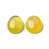 Natural Yellow Agate Cabochons G-A029-01-08-3