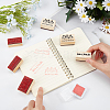 Olycraft 8Pcs 2 Styles Wooden Stamps DIY-OC0005-80-3