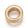 Brass Charms LS-ZIRC-I037-01O-G-1