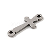 201 Stainless Steel Connector Charms STAS-S146-09P-2