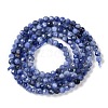 Natural Sodalite Beads Strands X-G-G139-A07-02-3