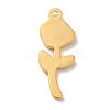 Ion Plating(IP) 304 Stainless Steel Pendants X-STAS-P312-05G-2