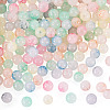 160Pcs 8 Colors Glass Imitation Gemstone Beads GLAA-TA0004-38-2