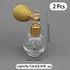 2Pcs Glass Highlighter Shimmer Sparkle Powder Spray Bottles CON-DJ0001-09C-2
