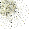 50G Baking Paint Glass Seed Beads GLAA-SZ0002-10A-1