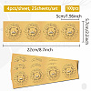 Self Adhesive Gold Foil Embossed Stickers DIY-WH0575-011-2