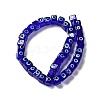 Handmade Evil Eye Lampwork Beads Strands LAMP-G154-04C-2