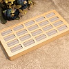 20-Slot Wooden Ring Display Trays PW-WG37745-01-1