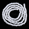 Imitation Jade Frosted Glass Bead Strands EGLA-A039-J2mm-MD06-2