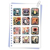 Cartoon Stamp Paper Stickers DIY-H173-12-3