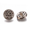 Alloy Shank Buttons BUTT-WH0014-05B-1