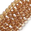 Electroplate Transparent Glass Beads Strands LS-EGLA-A035-T10mm-A17-1