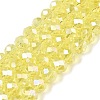 Electroplate Glass Beads Strands LS-EGLA-A044-T8mm-B29-1