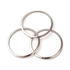 Tarnish Resistant 201 Stainless Steel Linking Rings STAS-F192-001P-01-1