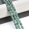 Natural Amazonite Beads Strands G-M420-J02-01-2