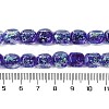 Handmade Foil Lampwork Beads Strands FOIL-K003-05B-4