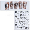 Butterfly Paper Nail Art Stickers PW-WG16398-12-1