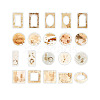 40Pcs 20 Styles Paper Self-Adhesive Decorative Stickers STIC-PW0006-050A-1