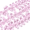 Crystal Glass Beads Strands GLAA-D033-28-1