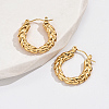 304 Stainless Steel Hoop Earrings VH0217-1-1